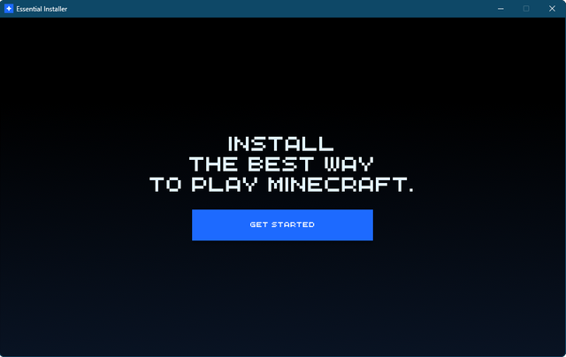Get started with the Essential Installer