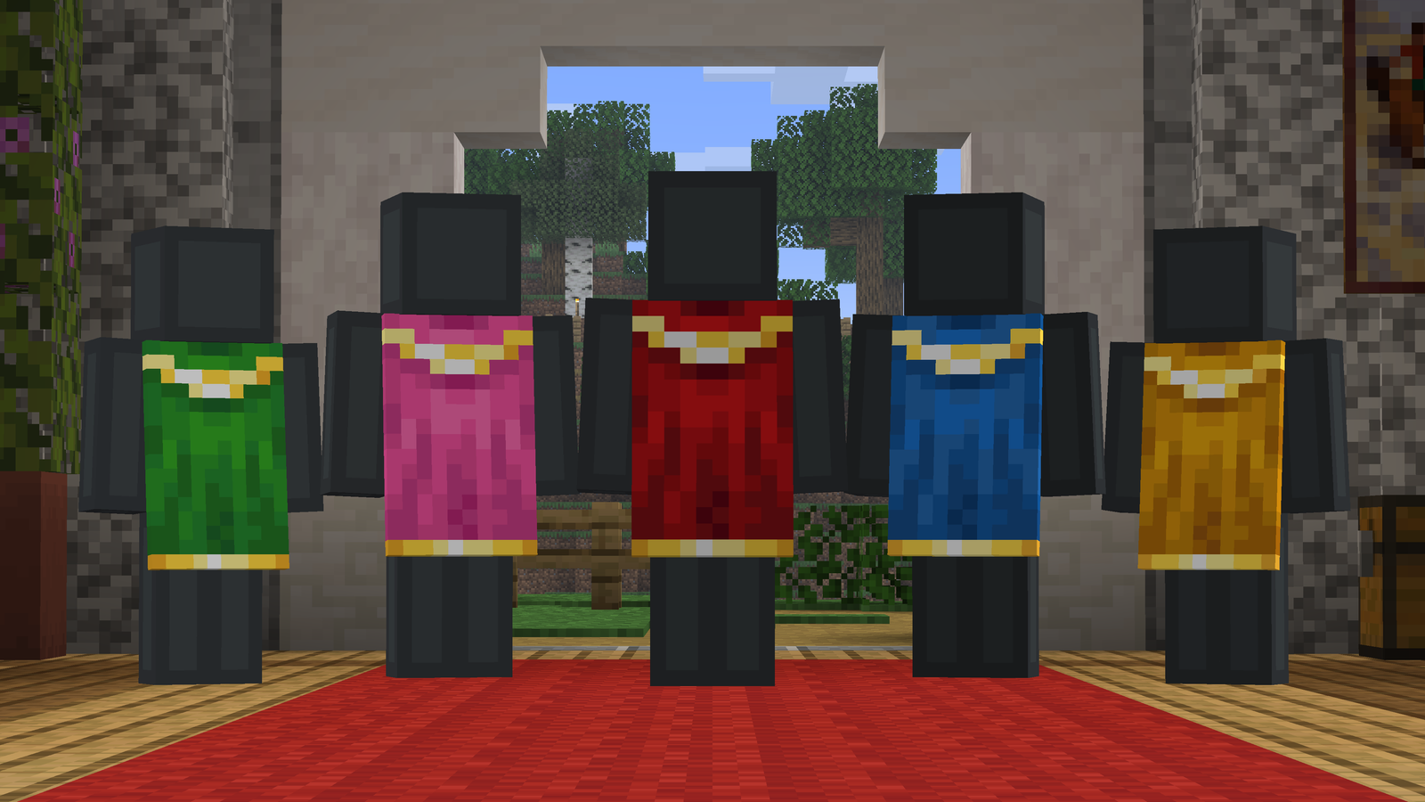 Exclusive VIP cape for partners on Essential Mod